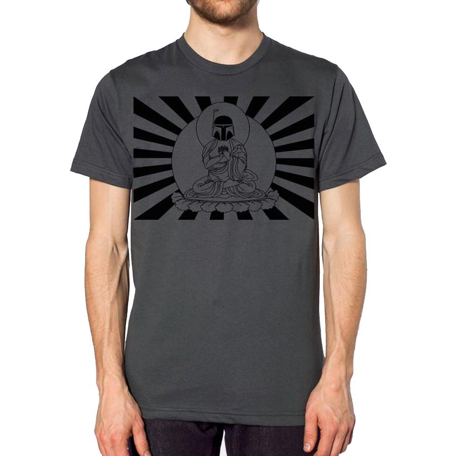 Star Wars Bobba Fett Buddha Men's T-Shirt